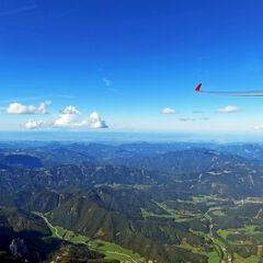 Flugwegposition um 12:40:56: Aufgenommen in der Nähe von Gemeinde St. Aegyd am Neuwalde, Österreich in 2435 Meter